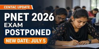PNET 2026 Exam Date Rescheduled to July 5 at centacpuducherry.in; Check Revised Schedule